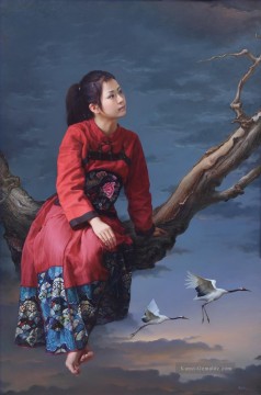 eine elegante schönheit Ölbilder verkaufen - eine Schönheit Chinesin